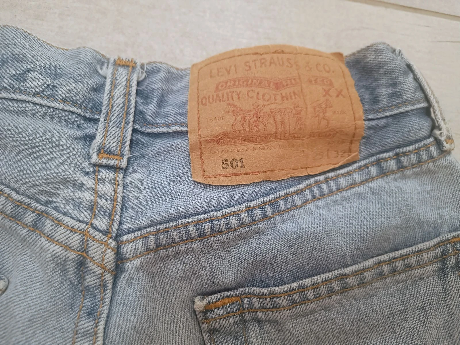 Vintage Levis Jeans Shorts – photo 4